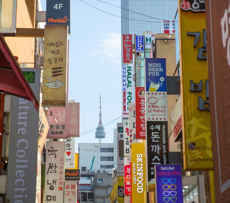 Blue Mountain Myeong-Dong Hotel Сеул Екстериор снимка